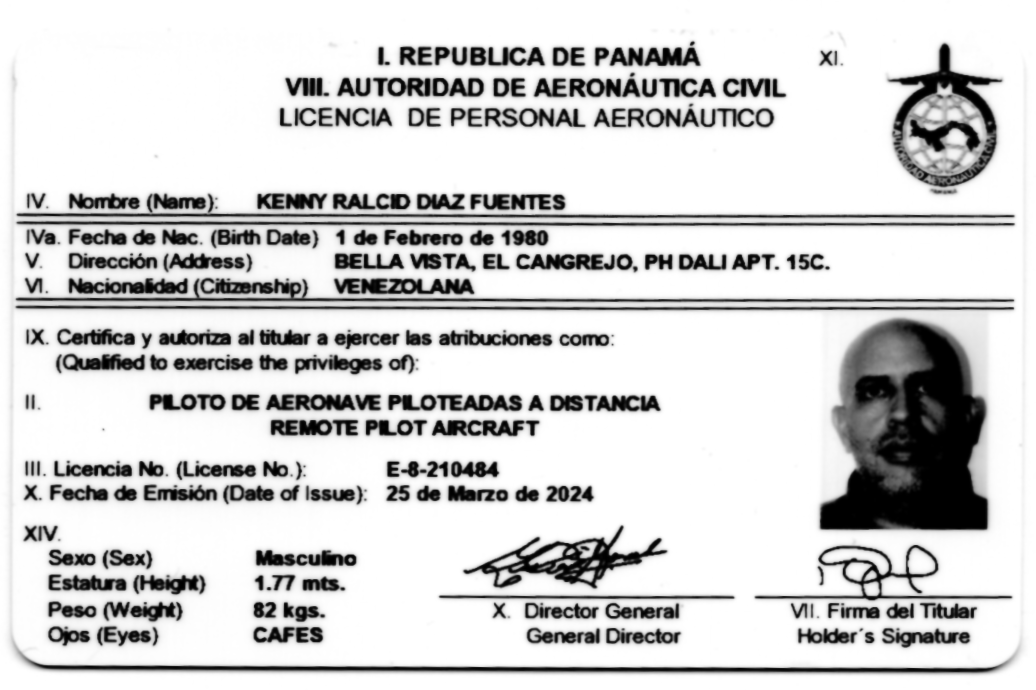 Panama Certificate