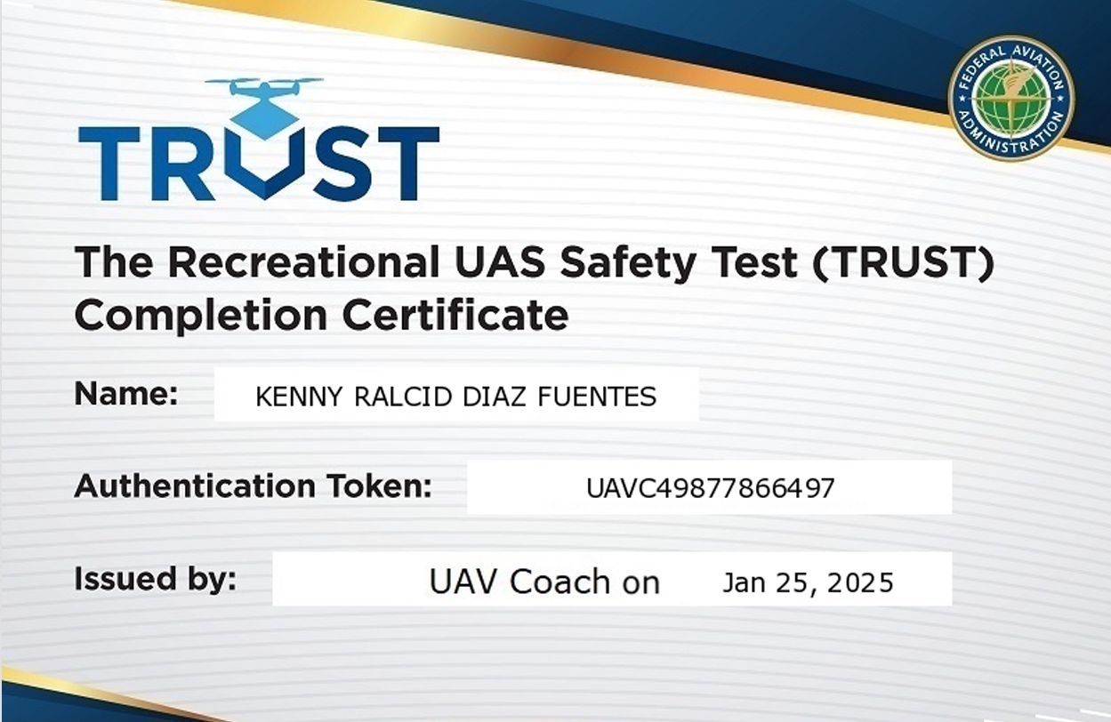 Trust Certificate
